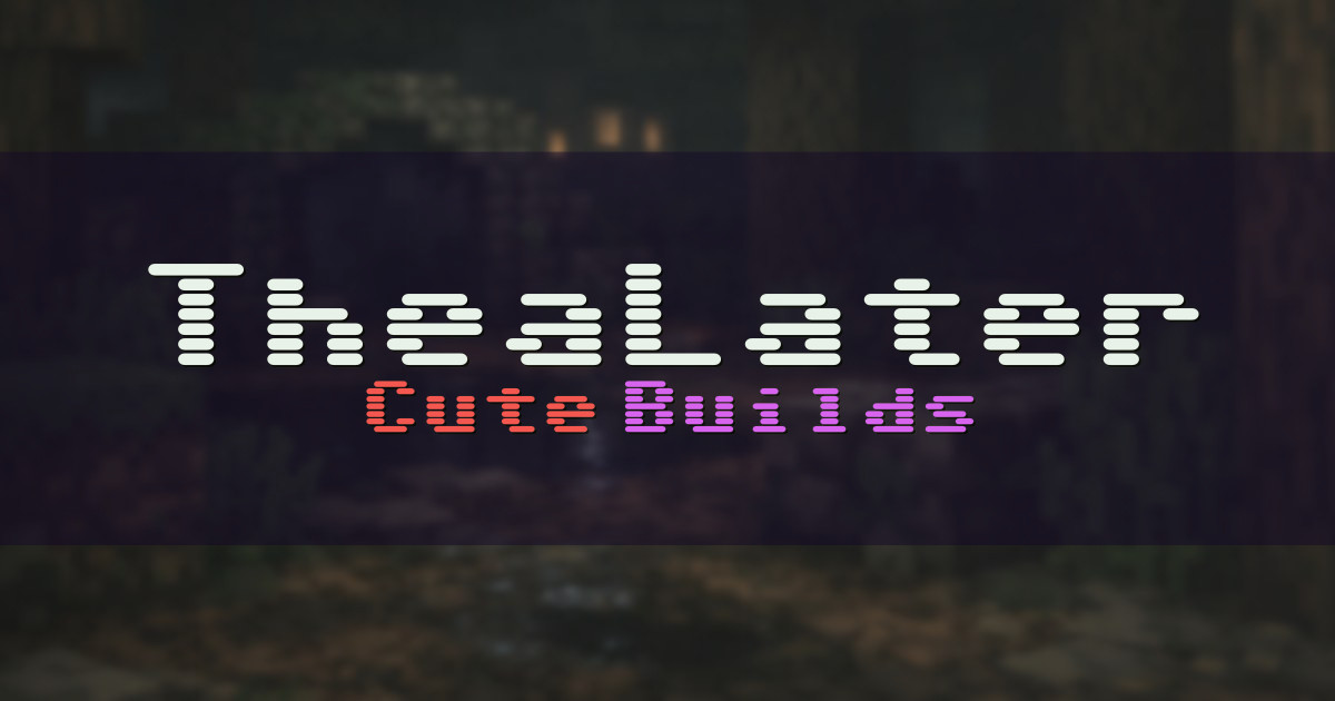 TheaLater Vanilla Minecraft server