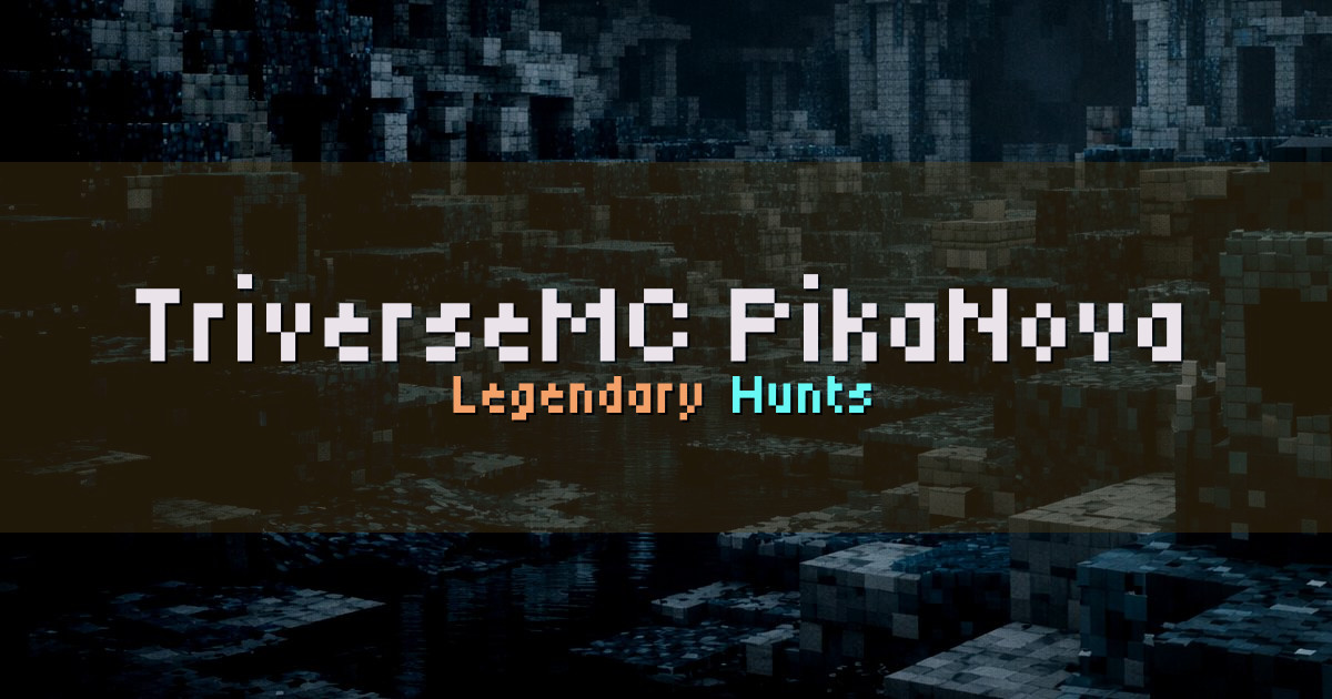 TriverseMC PikaNova Pixelmon Minecraft server