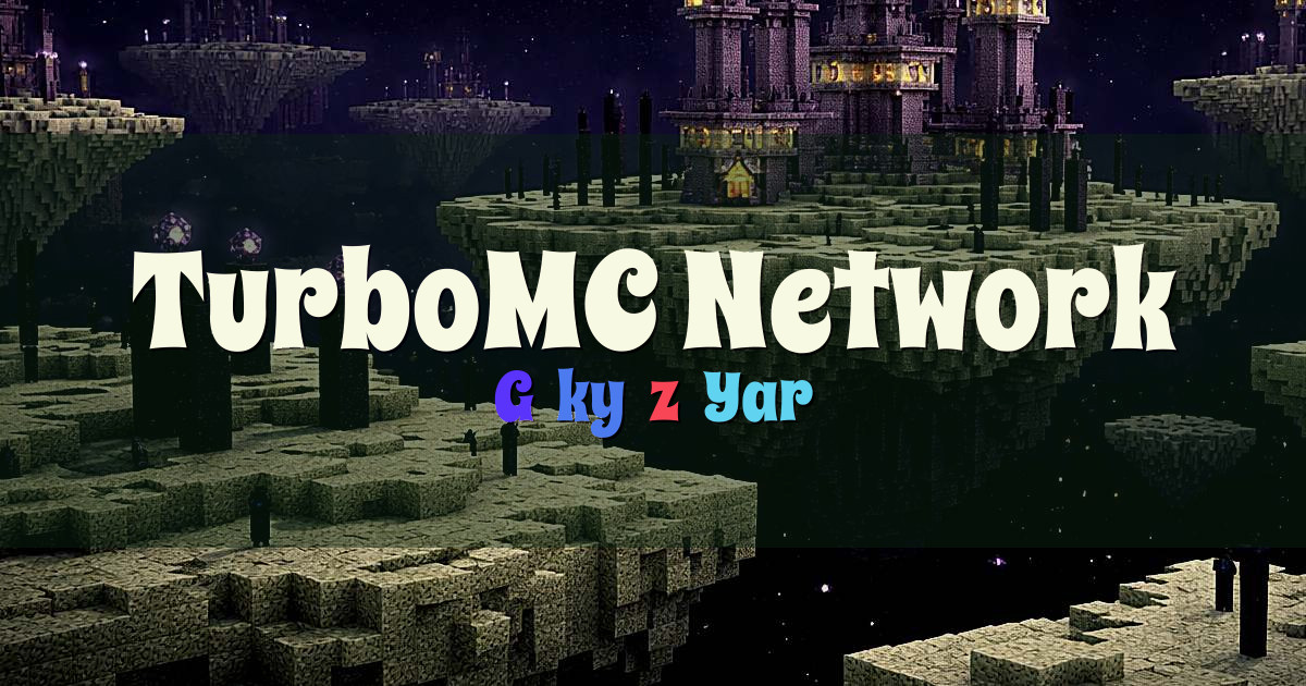 TurboMC Network Skyblock Minecraft server