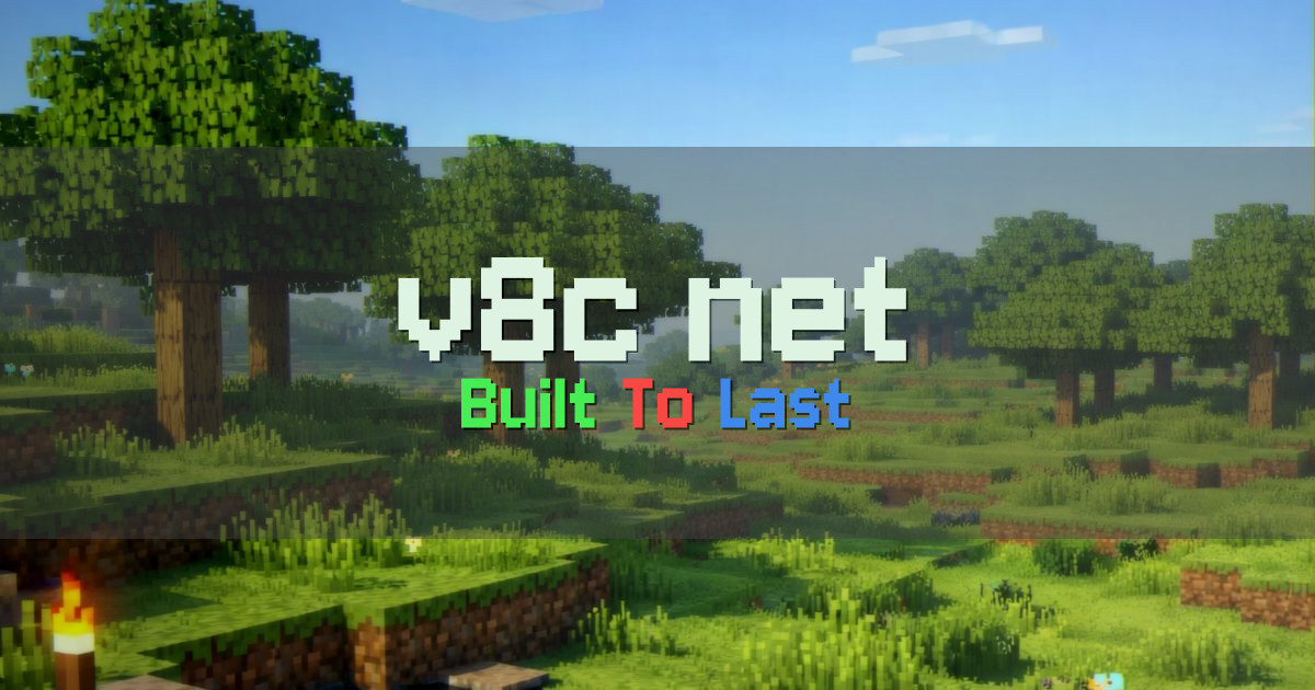 v8c.net Survival Minecraft server