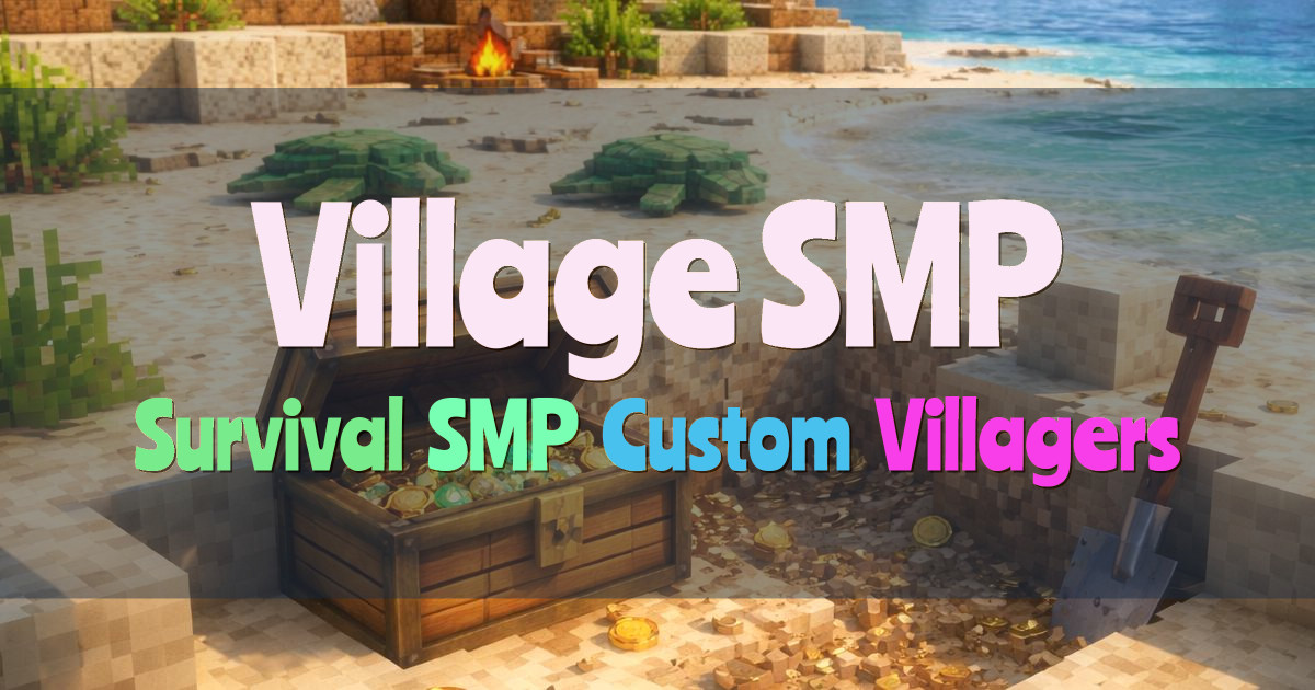Banner for Village SMP Custom Villager Trading Survival (villagesmp.net)