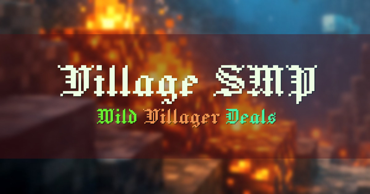 Village SMP Survival Minecraft server