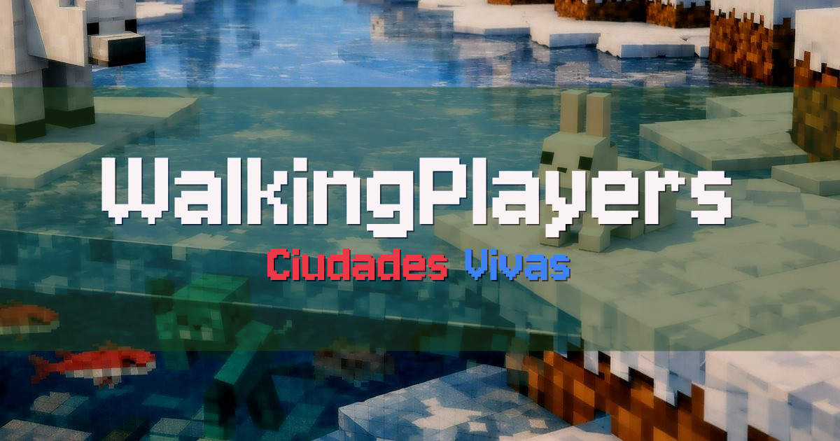 WalkingPlayers Towny Minecraft server