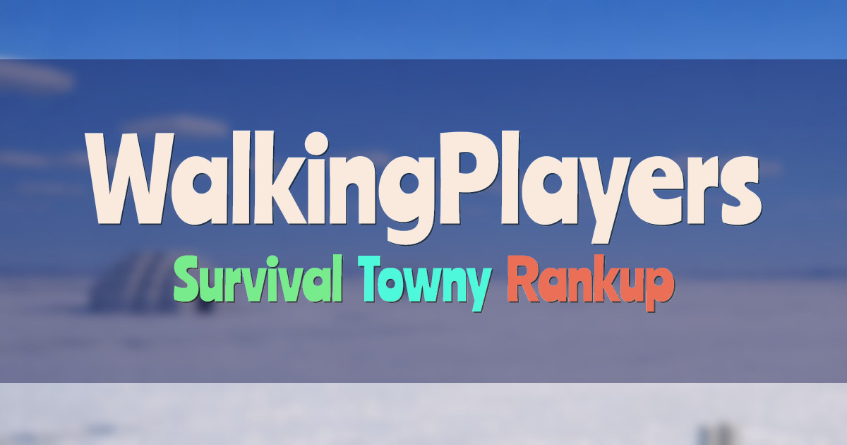 Banner for WalkingPlayers Towny Survival with Quests (mc.wapl.gg)