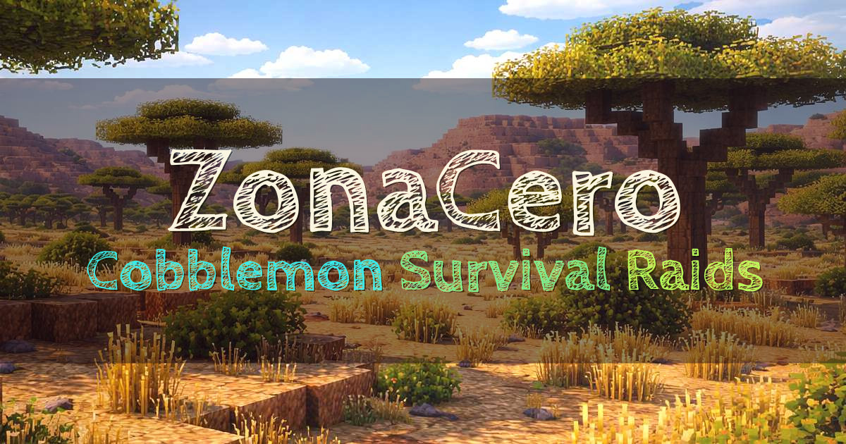 Banner for ZonaCero Cobblemon Survival (zonacero.me)