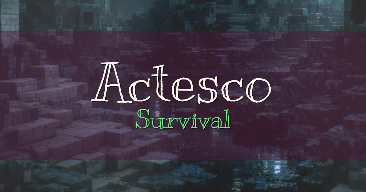 Actesco Survival Minecraft server