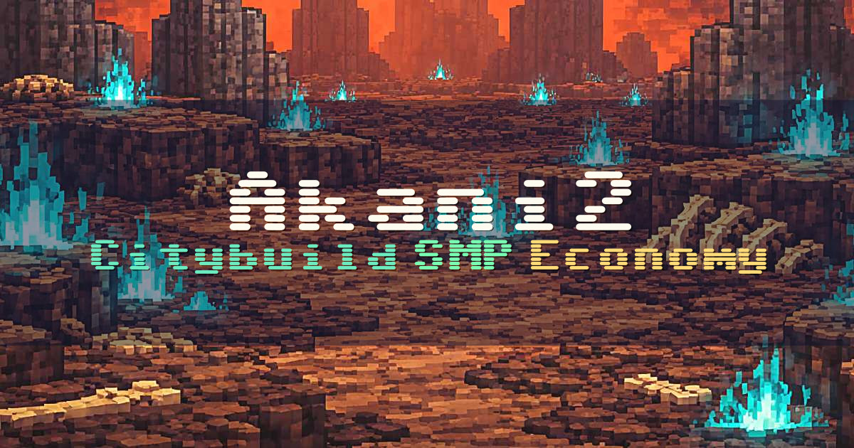 Banner for Akani2 Citybuild and SMP with Chunkclaims (mc.akani2.eu)