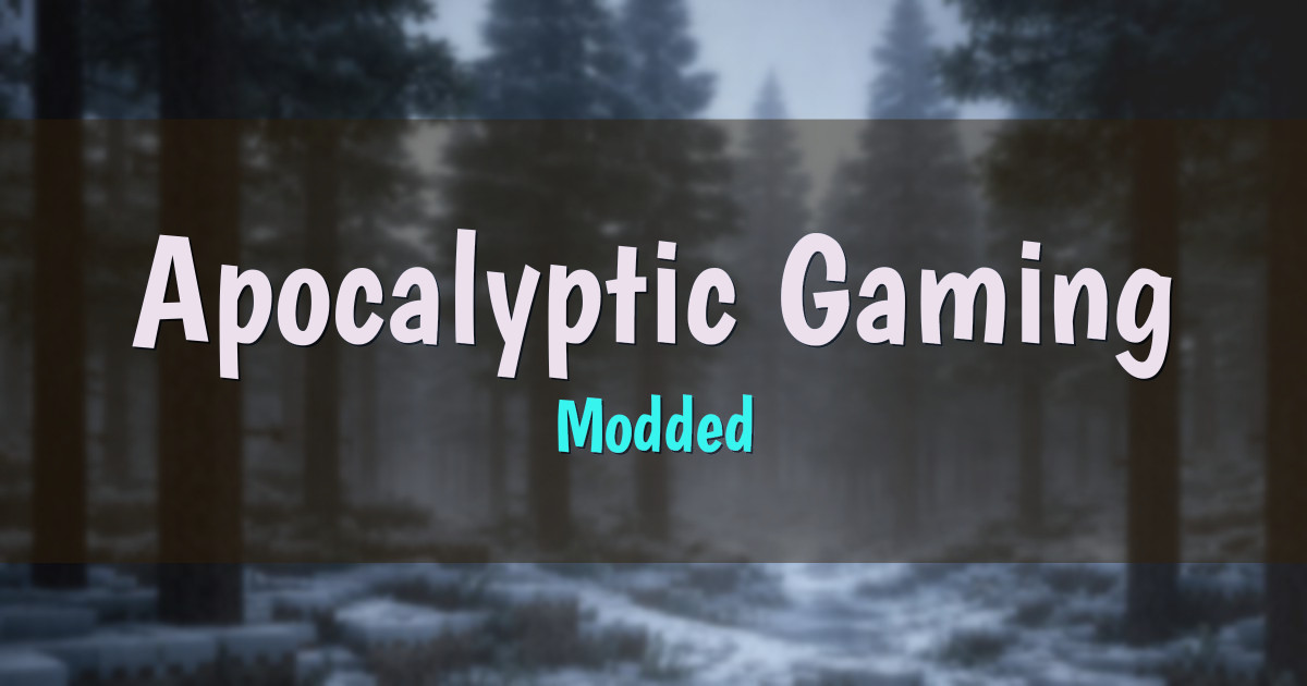 Banner for Apocalyptic Gaming Modded (play.apocgaming.org)