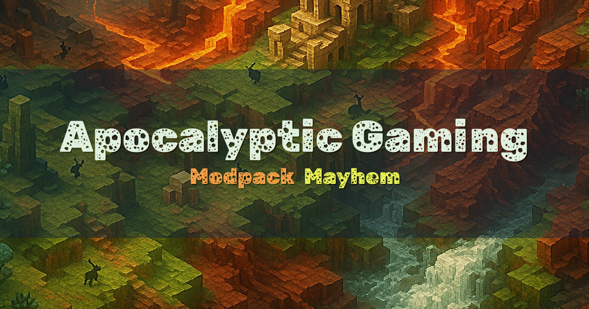 Apocalyptic Gaming Modded Minecraft server