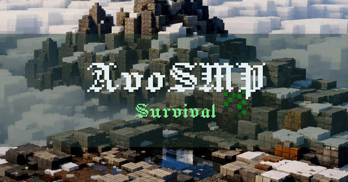 Banner for AvoSMP Survival (avosmp.net)
