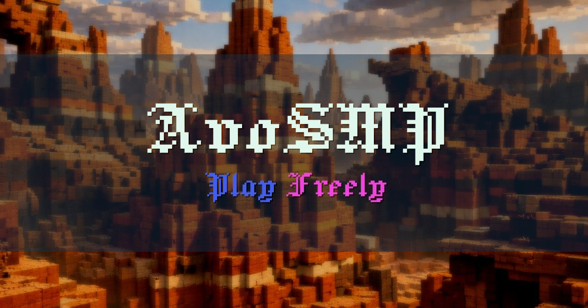 AvoSMP Survival Minecraft server