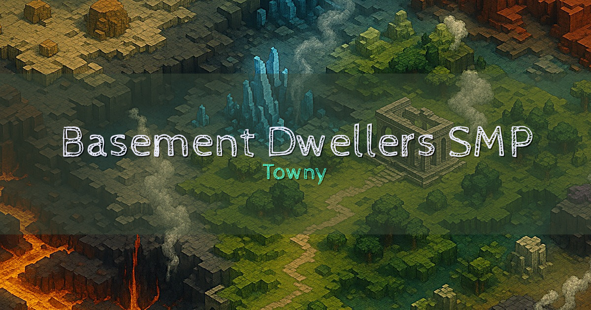 Basement Dwellers SMP Towny Minecraft server
