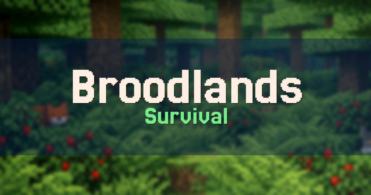 Broodlands Survival Minecraft server