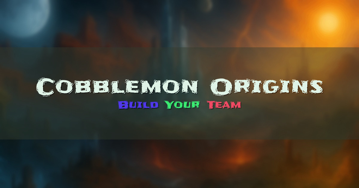 Cobblemon Origins Cobblemon Minecraft server