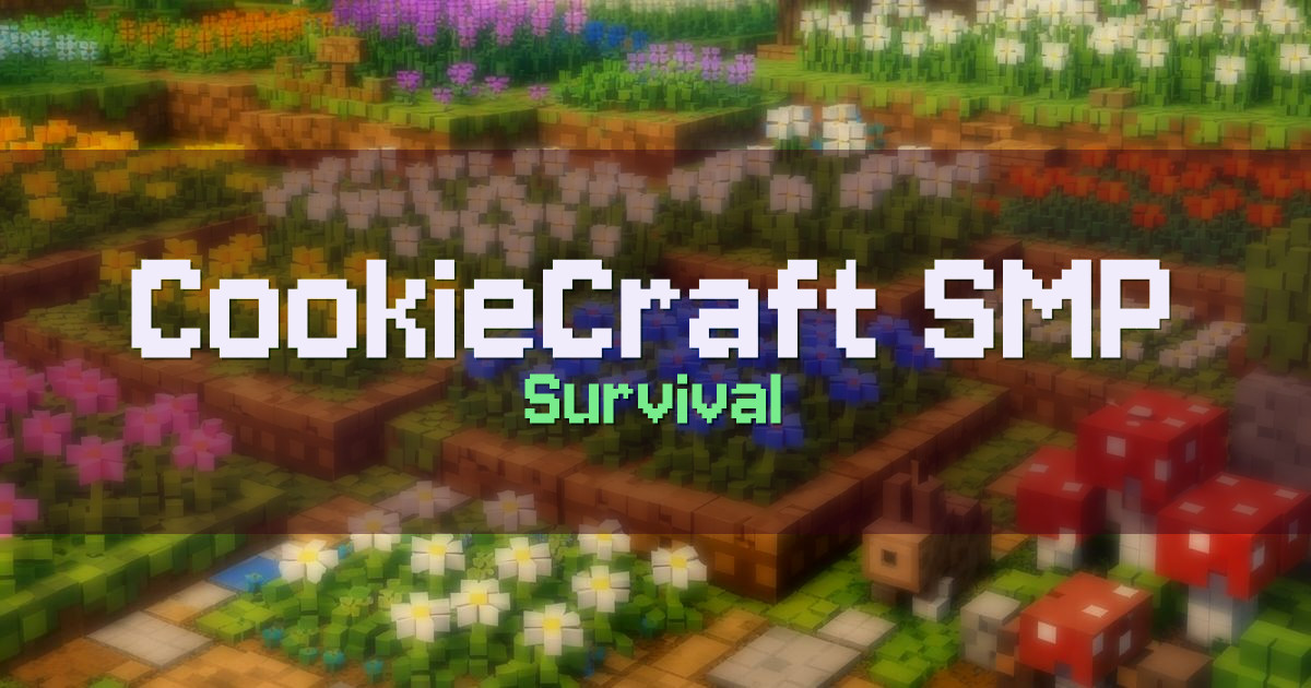Banner for CookieCraft SMP Survival
