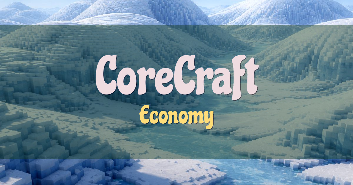 CoreCraft Economy Minecraft server