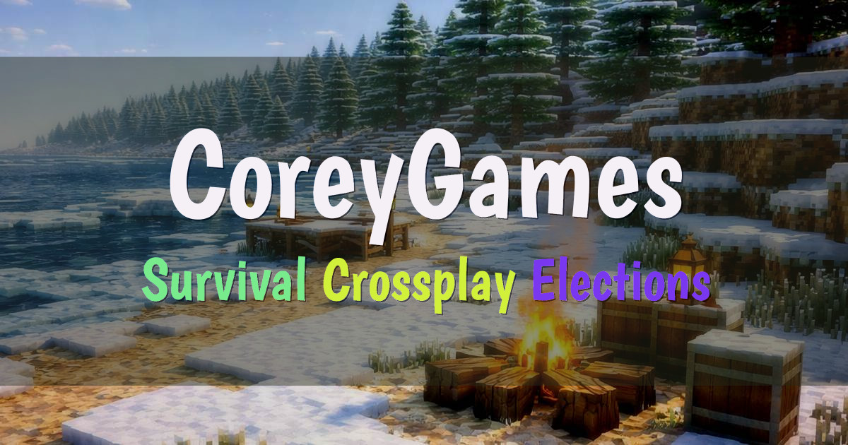 Banner for CoreyGames Survival With Monthly Expanding Border (coreygames.net)