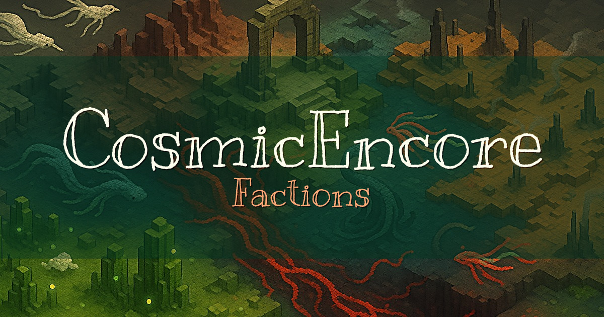 CosmicEncore Factions Minecraft server