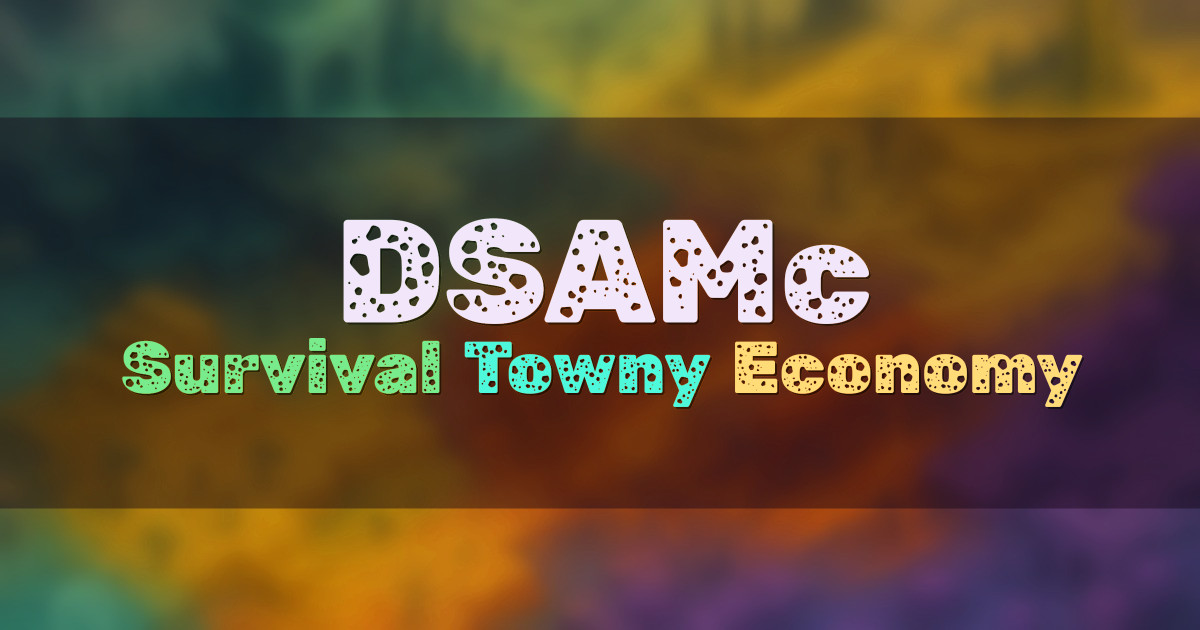 Banner for DSAMc Survival Towny on a Custom 40k Map (dsamc.us)