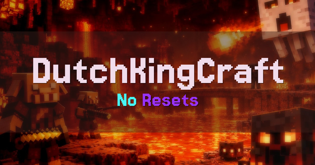 DutchKingCraft Survival Minecraft server