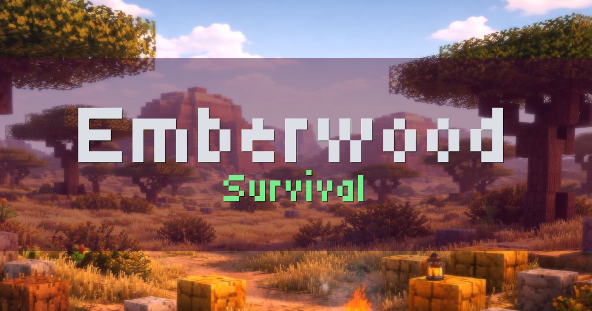 Emberwood Survival Minecraft server