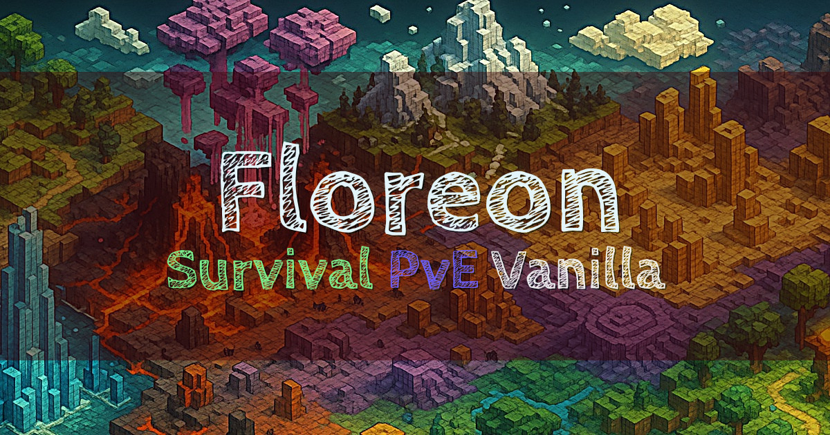 Banner for Floreon Relaxed Philippine Vanilla SMP (play.floreon.asia)
