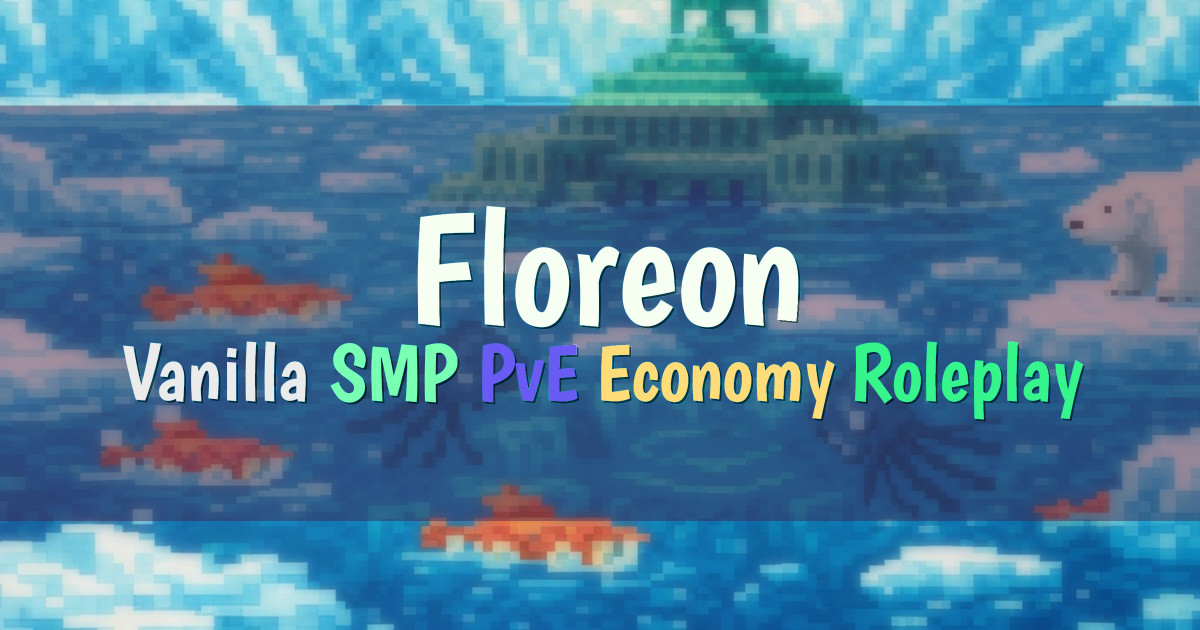 Banner for Floreon Relaxed Vanilla SMP (play.floreon.asia)