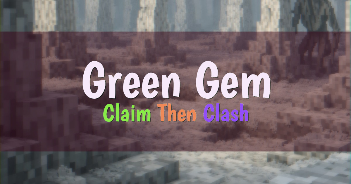 Green Gem Survival Minecraft server