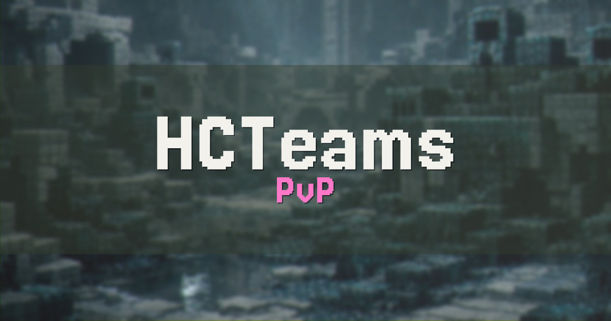 HCTeams PvP Minecraft server