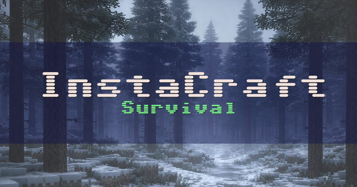 Banner for InstaCraft Survival