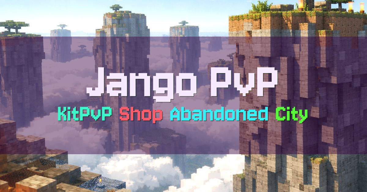 Banner for Jango PvP Abandoned City Arena (jango.apexmc.co)