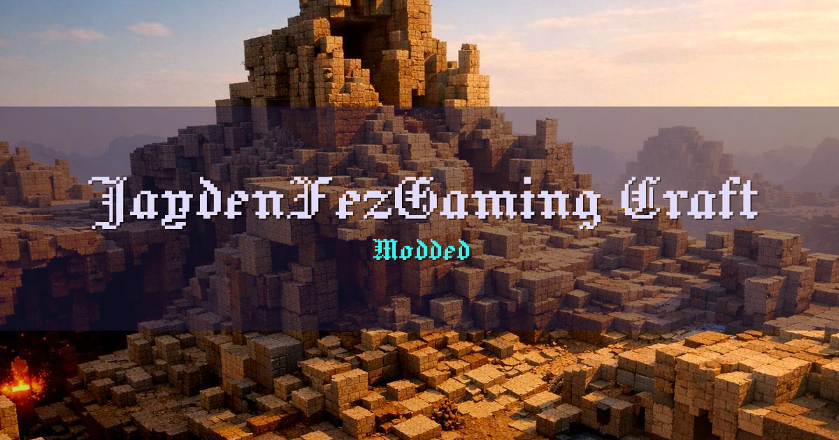 JaydenFezGaming Craft Modded Minecraft server