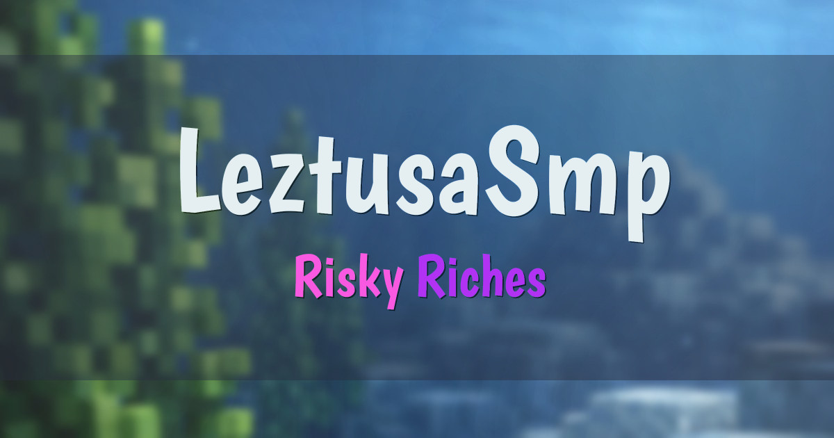 LeztusaSmp PvP Minecraft server