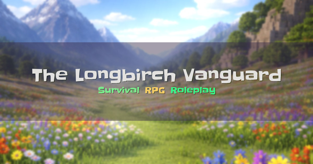 Banner for Longbirch Vanguard Survival RPG with Classes (lvrpg.modrinth.gg)
