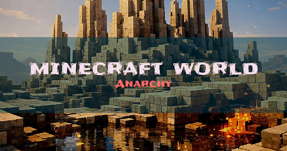 Banner for minecraft:world Anarchy
