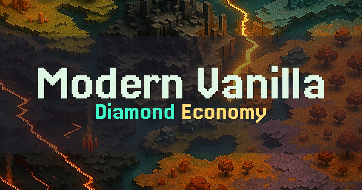 Modern Vanilla SMP Minecraft server