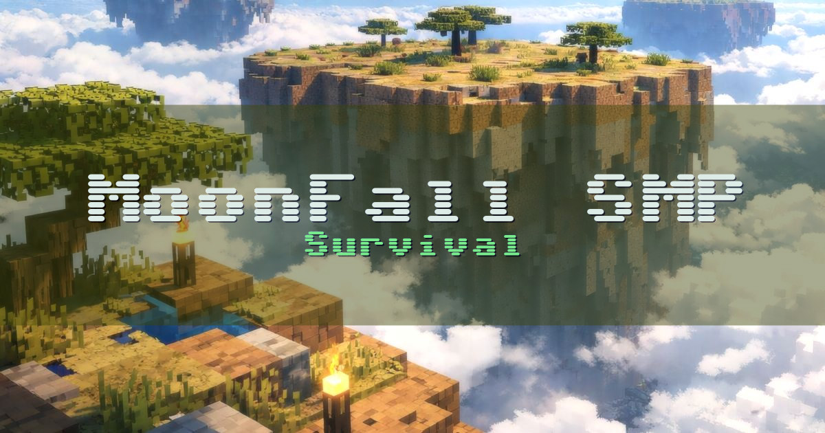 Banner for MoonFall SMP Survival (notmoonfall.net)