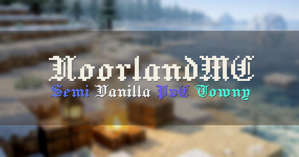 Banner for NoorlandMC Semi Vanilla PvE Towny Economy (play.noorlandmc.com)