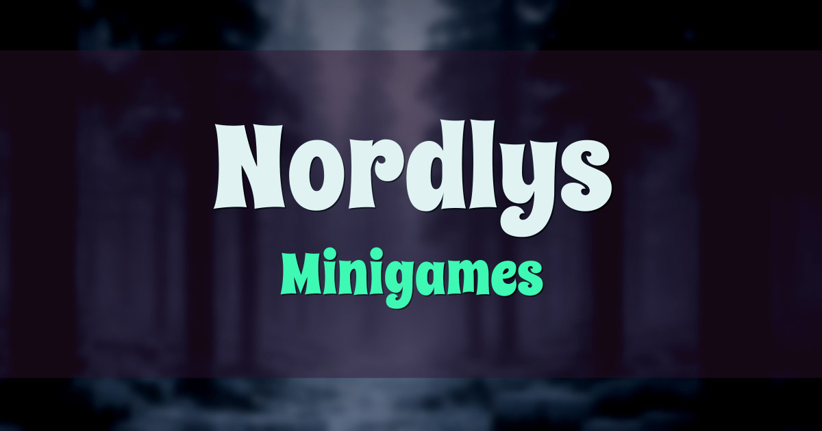 Banner for Nordlys Minigames (nordlysmc.no)