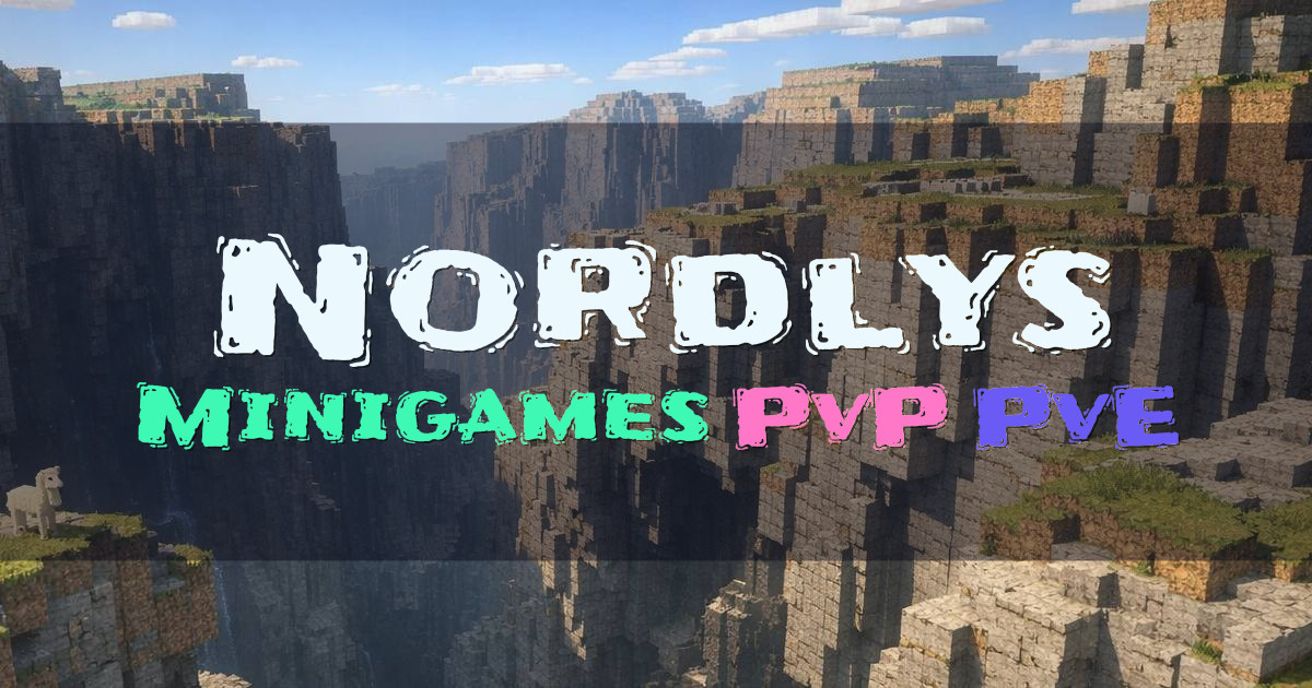 Banner for Nordlys Norge Minigames med BedWars og SurvivalGames (nordlysmc.no)