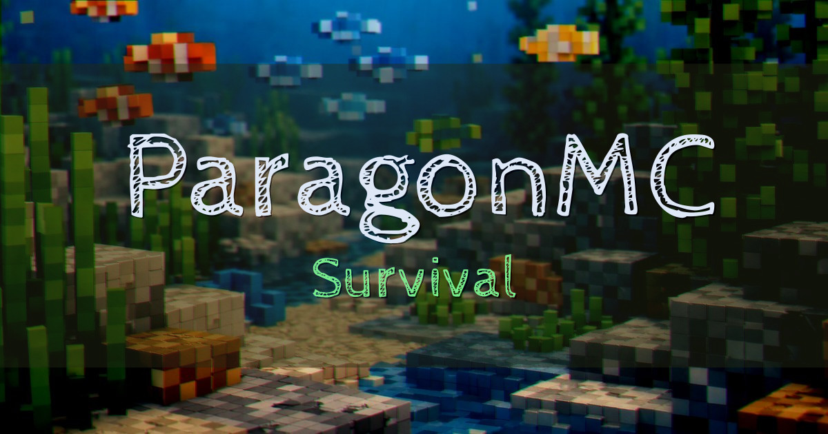 ParagonMC Survival Minecraft server