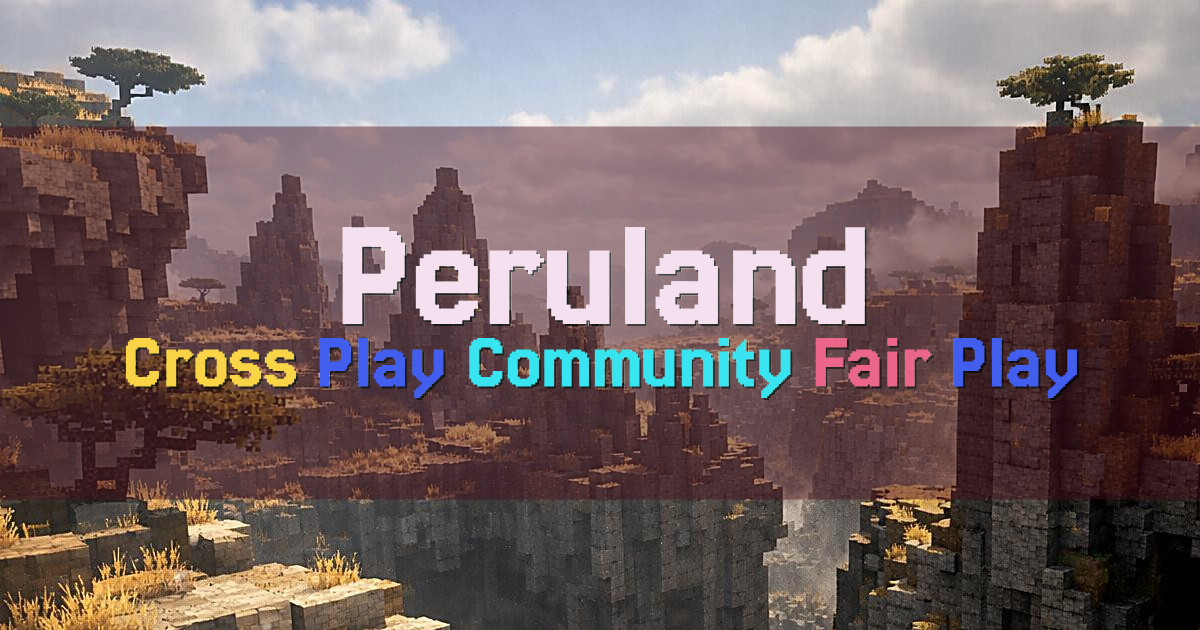 Banner for Peruland Cross Play Community Server (peruland.lat)