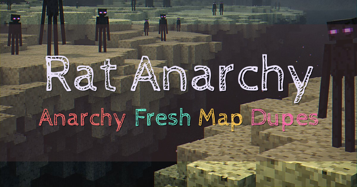 Banner for Rat Anarchy Classic Anarchy Fresh Map Dupes (play.ratanarchy.com)