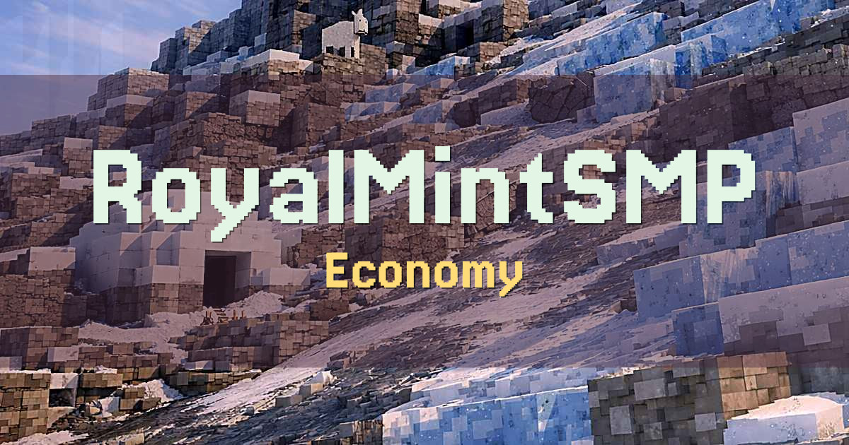RoyalMintSMP Economy Minecraft server