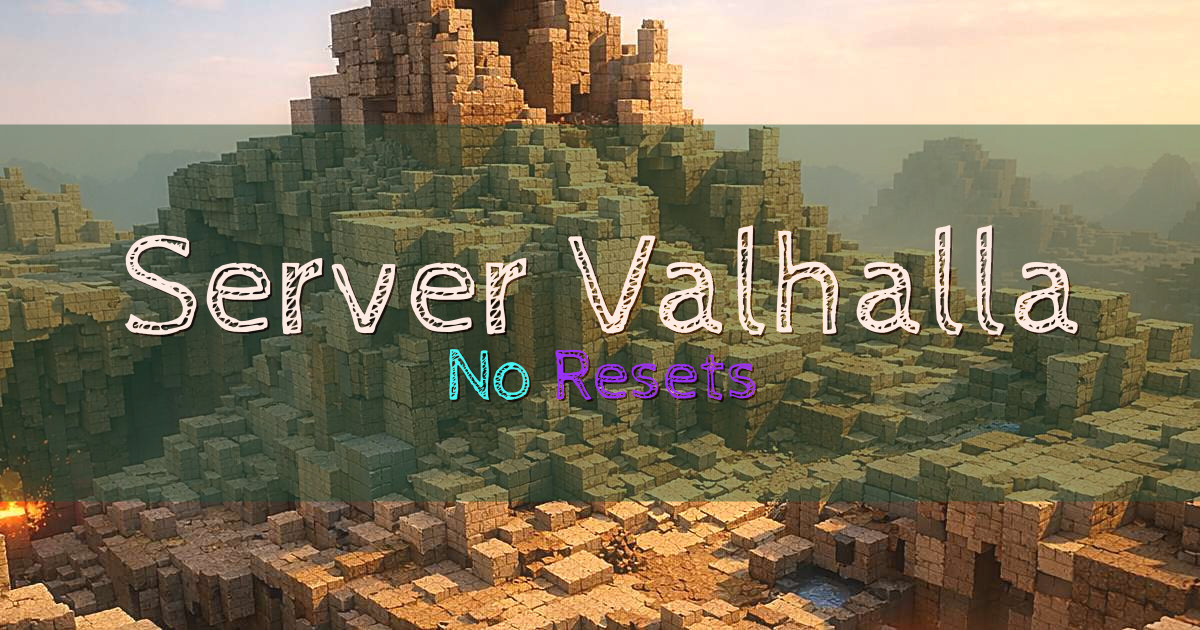 Server Valhalla Survival Minecraft server