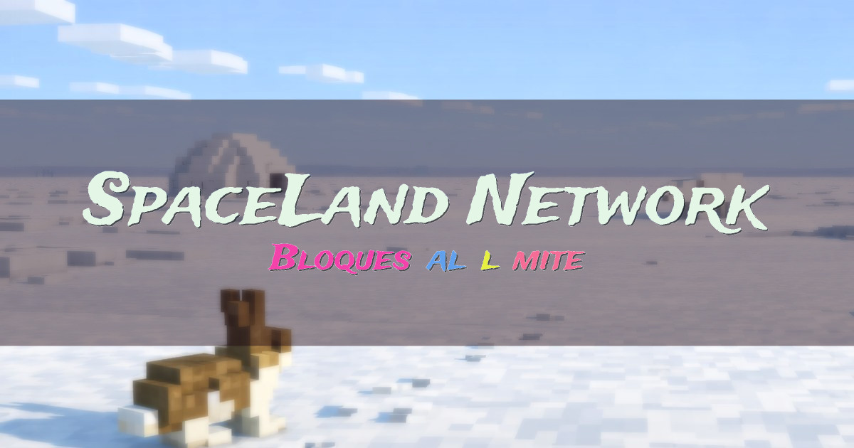 SpaceLand Network Survival Minecraft server