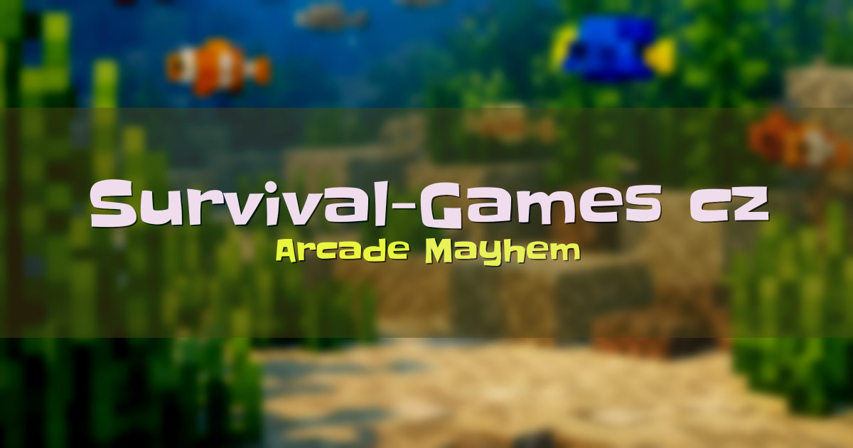 Survival-Games.cz Minigames Minecraft server