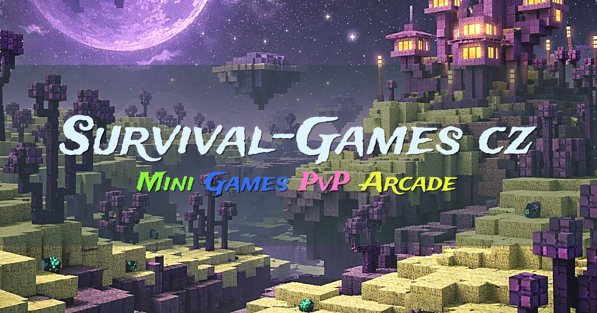Banner for Survival-Games.cz Original CZ SK Minigame Network
