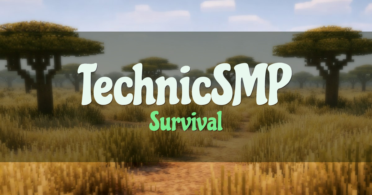 TechnicSMP Survival Minecraft server