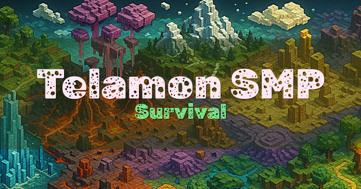 Telamon SMP Survival Minecraft server